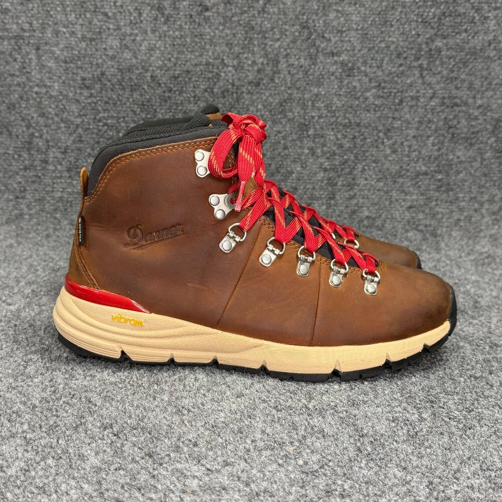 Danner Mountain 600 Leaf GTX Boots Women's 8.5 Brown Leather Gore-Tex Waterproof